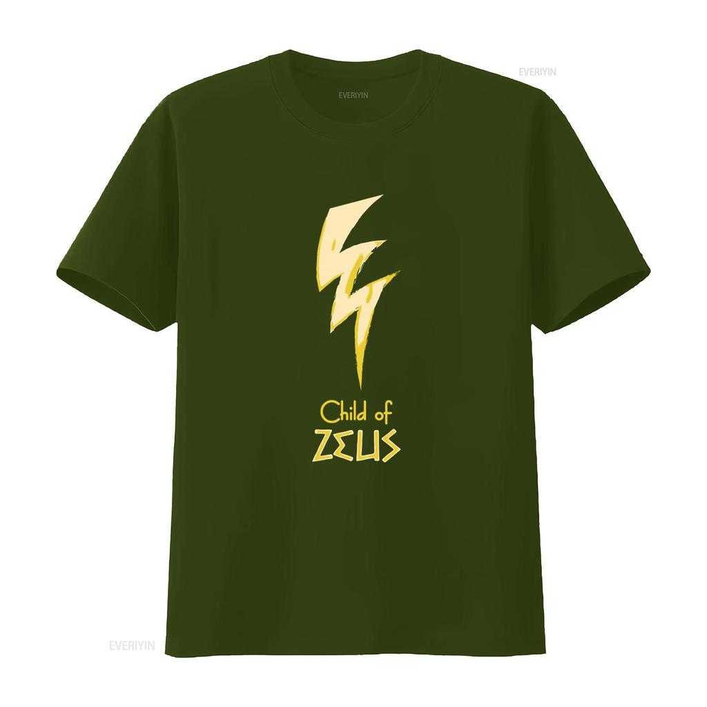 Child of Zeus T Shirt Kids Heavy Cotton for Members Cabin 1 in Camp Half Blood vintage Washed Top For Everyday Wear graphic