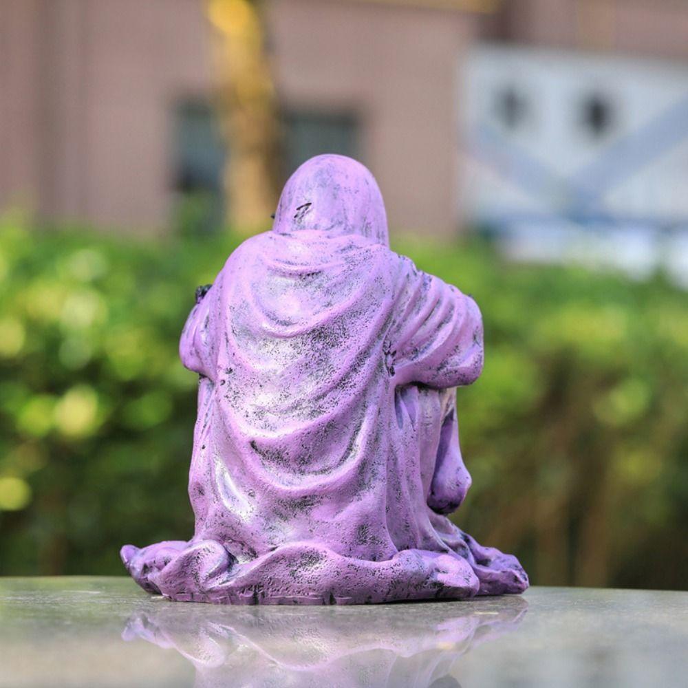 Spooky Halloween Small Ornaments Skeleton Resin Festival Ornaments  Easter Decor