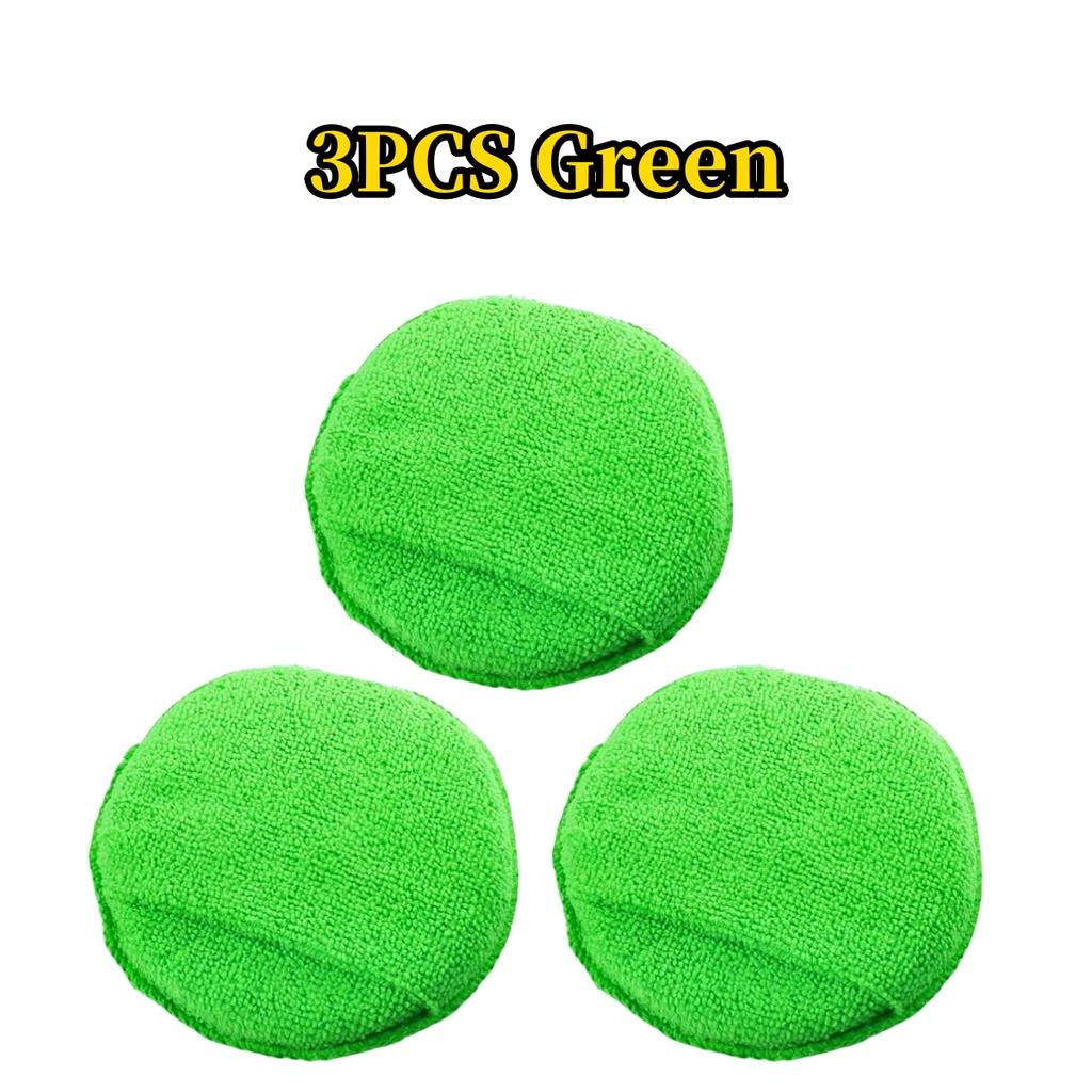 Microfiber Car Applicator Pads Advanced Square Car Paint Polishing and Waxing Sponges Cars Paint and Cockpit Detailing Care Tool