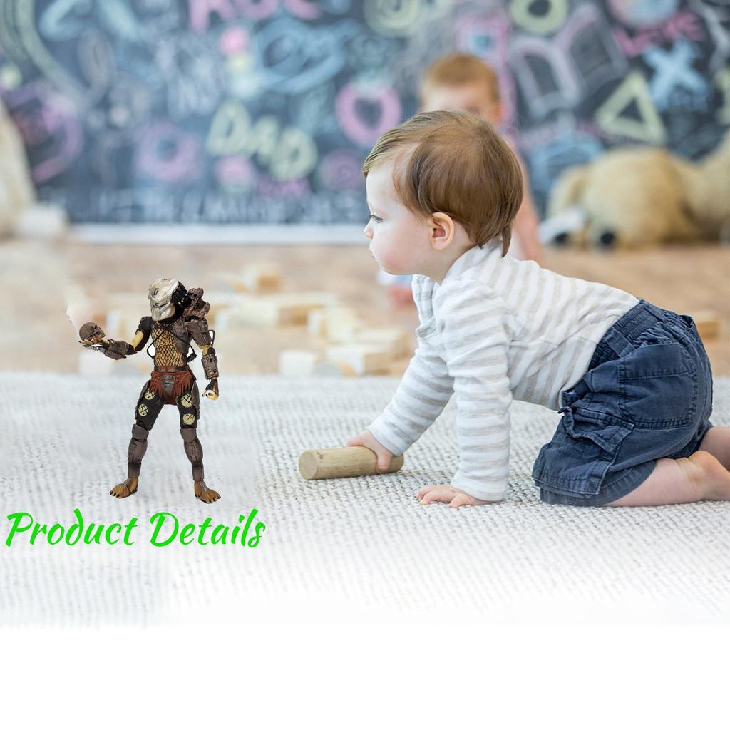 Movable Joint Model Figure Character Replacement Equipment Figure Decoration 7 Inches
