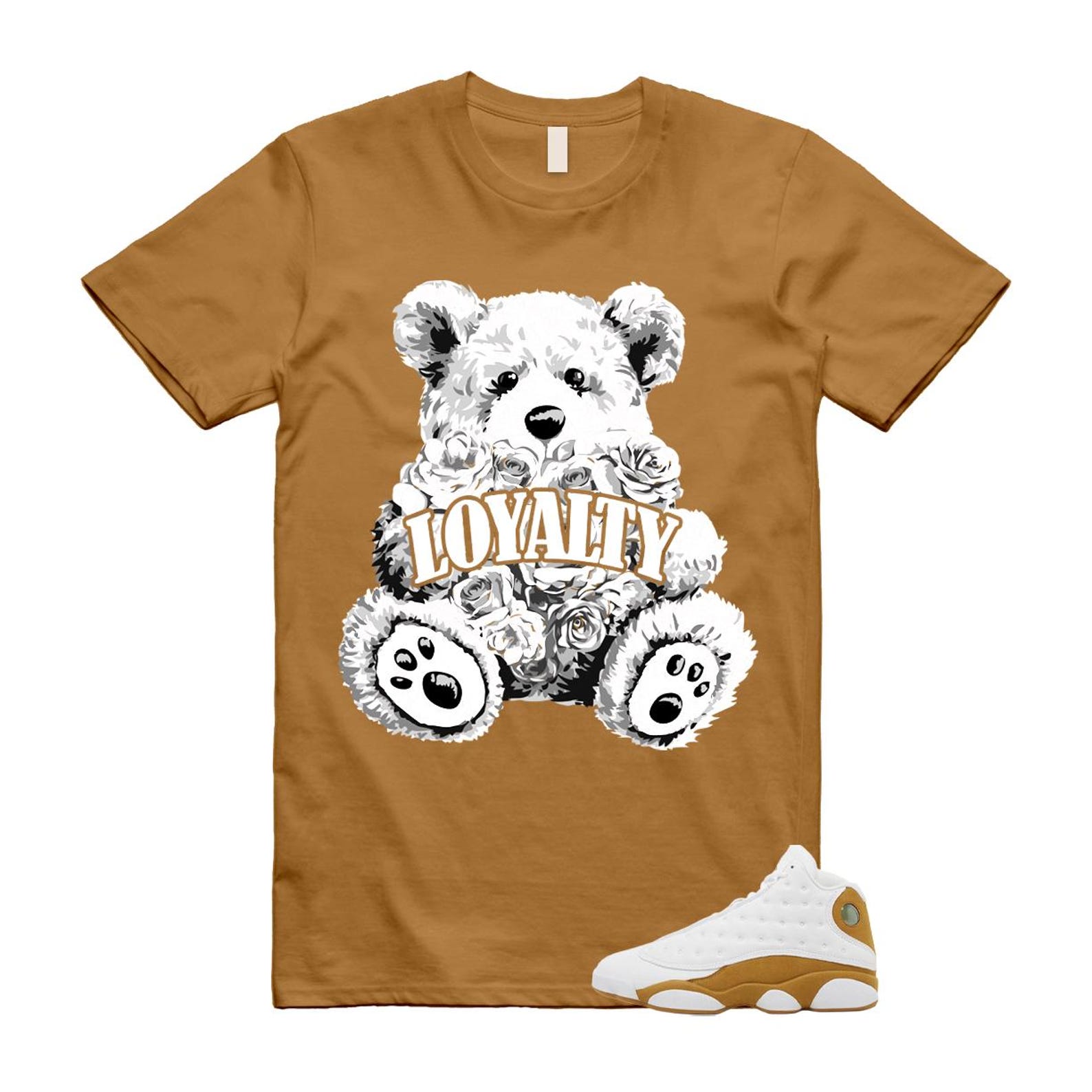 13 Wheat White T Shirt Match LOYALTY M