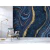 Wallpaper Abstract Blue Marble Wall Mural Golden Marble Wallpaper Bedroom Living Room Wall Mural Home Decor