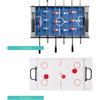 4in1 Multi Game Table S Combination Arcade Set for Home Play Room Rec Room with Pool Billiards Air Hockey Foosball and Table Te