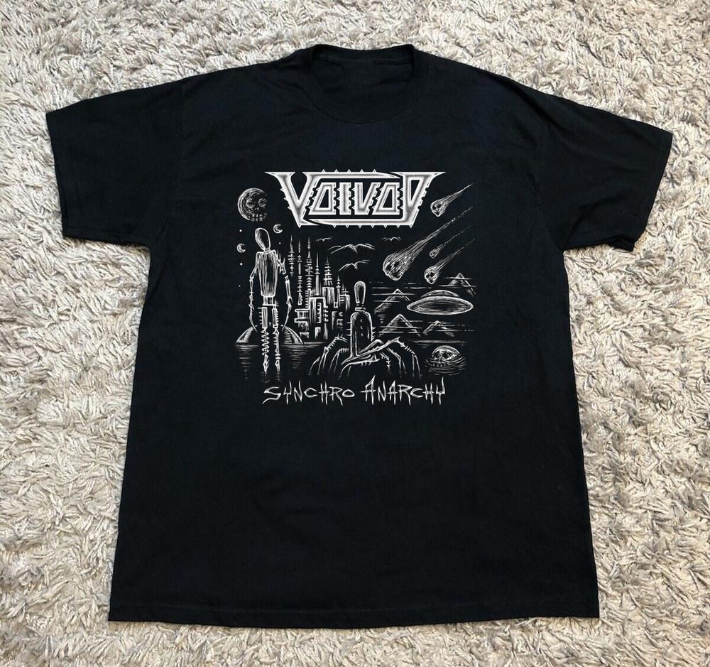 Voivod Black Cotton all size S-5XL Gift For Fan T-shirt OM249 Unisex T-Shirt S