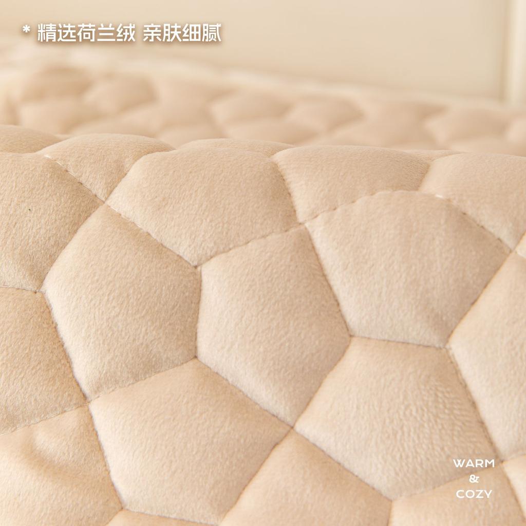 Velvet Sofa Cover Winter  New Thickened Comfortable Plush Cushion Dustproof Non-Slip Cat-Scratch-Proof Durable Sofa Cover