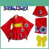 Disfraz Cosplay de One Piece Para Hombres Personajes Luffy Zoro Y Law Estilo Kimono Japonés
