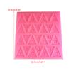 Alphabet Triangular Flag Silicone Molds Handmade for Chocolate Baking Dessert