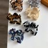 Leopard Pattern Women Hair Accessories Dog Hollow Hair Claw Animal Barrettes Korean Style Hair Clip