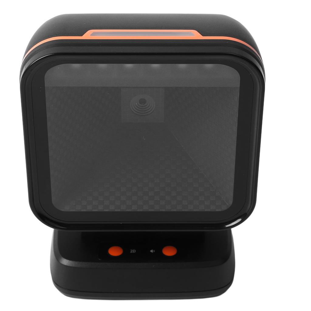 Desktop Barcode Scanner Auto Sensing Continuous Scanning Reliable Barcode Reader Scanner for Supermarket Pharmacy