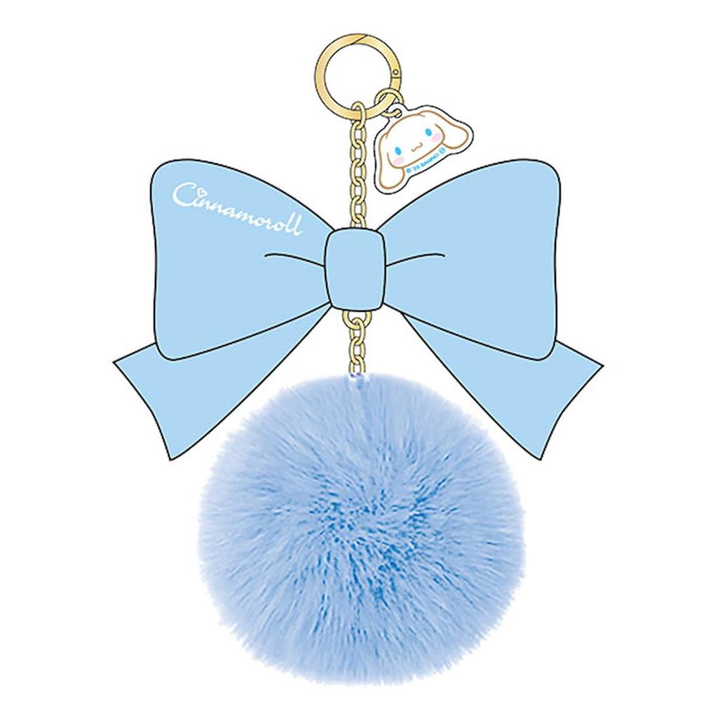 K Company Sanrio Characters Ribbon Fur Charm Cinnamoroll SAC-RC-CN
