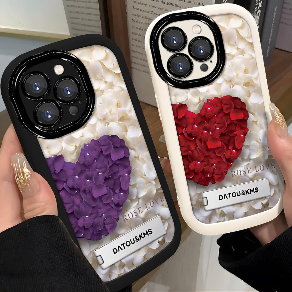 Applicable To Apple 16 Mobile Phone Case Love Petal IPhone 15 Women's Apple 14 Promax Sense Apple 13