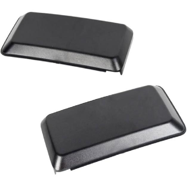 Bumper Pad 2018- Compatible With Ford F-150 F150 Bumper Cover Trim (Set) Driver Side And Passenger Side Bumper Guards erts Pads Caps Textured Black