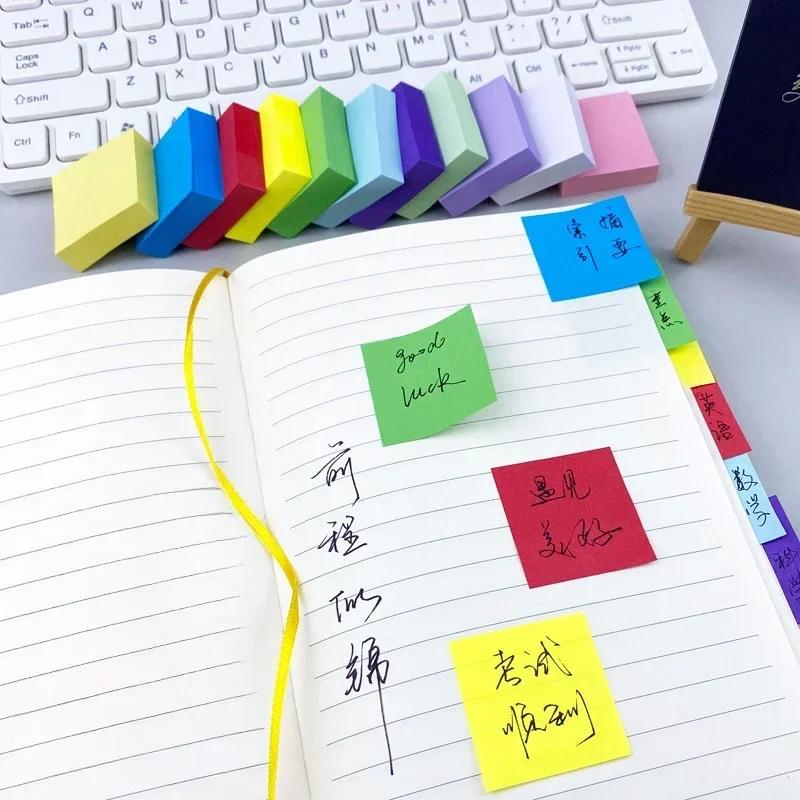 11 Fluorescent Color Sticky Note Posted It Note Pads Stickers Planner Sticker Notepad Memo Pad School Office Supplies Kawaii
