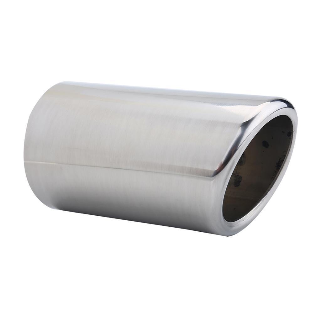1 Pair of Car Exhaust Tail Pipes Muffler Tips Replacement 67mm
