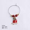 Christmas Glass Cup Identifier Santa Claus Hat Wine Glass Decor Ornaments Christmas Decorations Navidad Noel New Year 2026