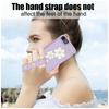 SY-001 For iPhone 16e Case Card Slots Leather Coated TPU Flower Phone Cover
