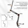 Oeny LED Long Arm Clip Desk Lamp