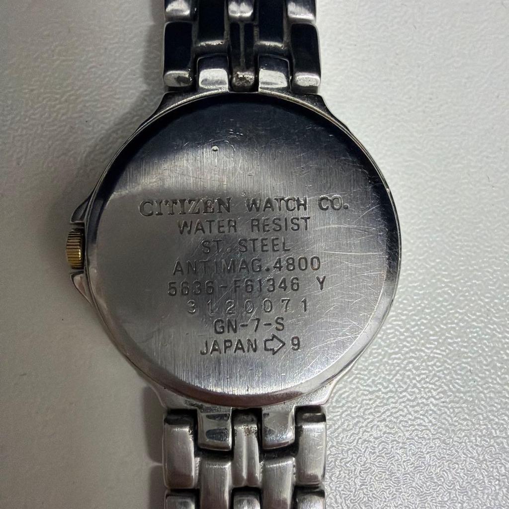 Used [Working Item] CITIZEN EXCEED Ladies Watch Combination Color