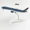 16/20cm Diecast Alloy Vietnam Airways B787 Model Airplane Aircraft Toy Model for Christmas Gift Home Decor Collection