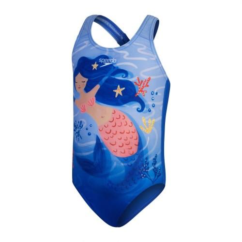 Speedo Girls Placement 1 One Piece Swimsuit