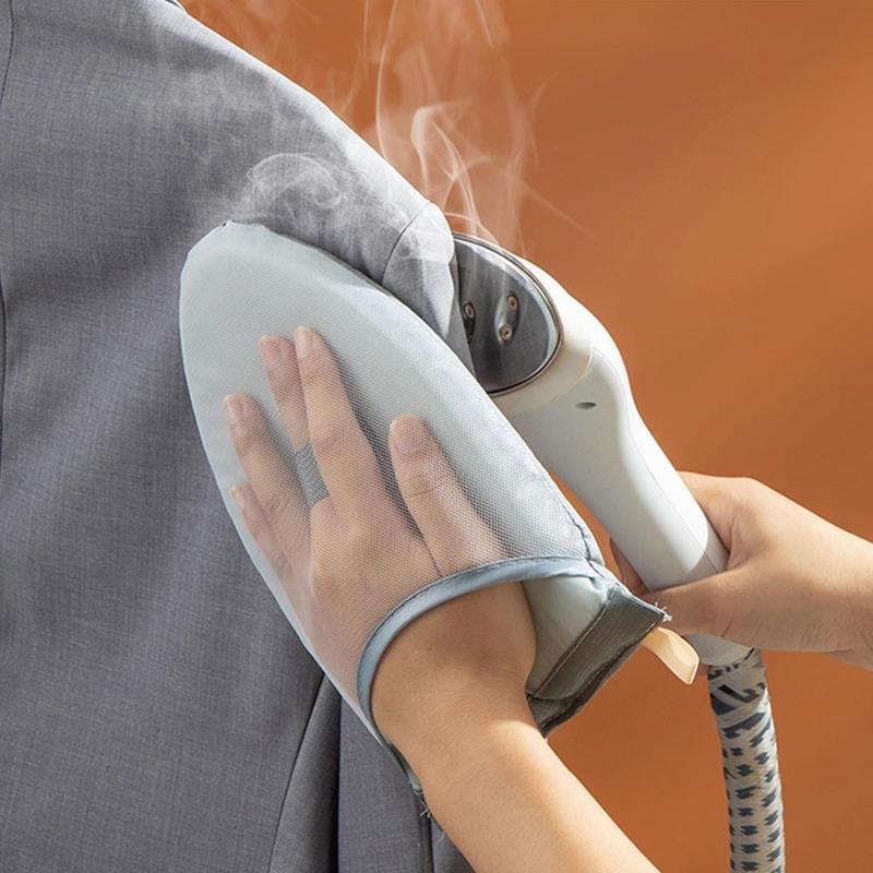 Waschbares Bügelbrett, Mini-Verbrühschutzhandschuhe, Bügeleisenpolster, Verbrühschutz, hitzebeständig, schmutzabweisend, Fleckenentferner, Zubehör