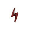 3D Premium S Lightning Logo for Car Engine Hood Fender Trunk Tail Rear Bonnet Nameplate Decal Emblem Badge Sticker