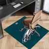 Absorpční omyvatelný koberec s potiskem loga Philadelphia Eagles, Protiskluzové koupelnové předložky, Kuchyňské rohože, Podložka na jógu, Vstup do obývacího pokoje, Koberce na kempování a pikniky