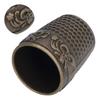 10pcs Safe Grip Design Finger Protectors Vintage Bronze Quilting Thimbles  For Home Use