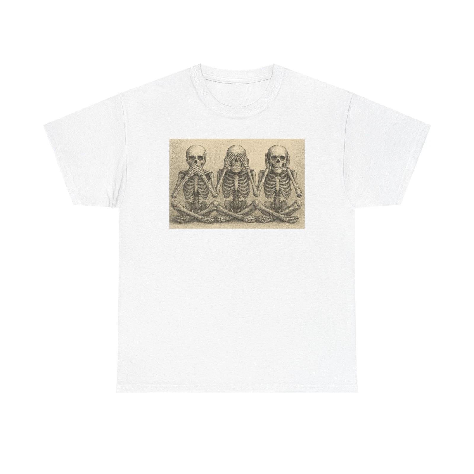 

Spooky Skeleton Yoga Tee for Halloween, Unisex Shirt, Halloween Gift, [...] M