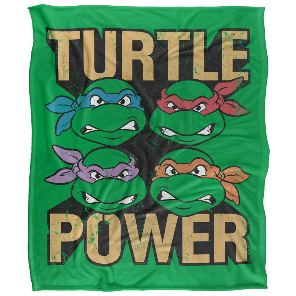 TMNT Turtle Power Silky Supersoft Blanket