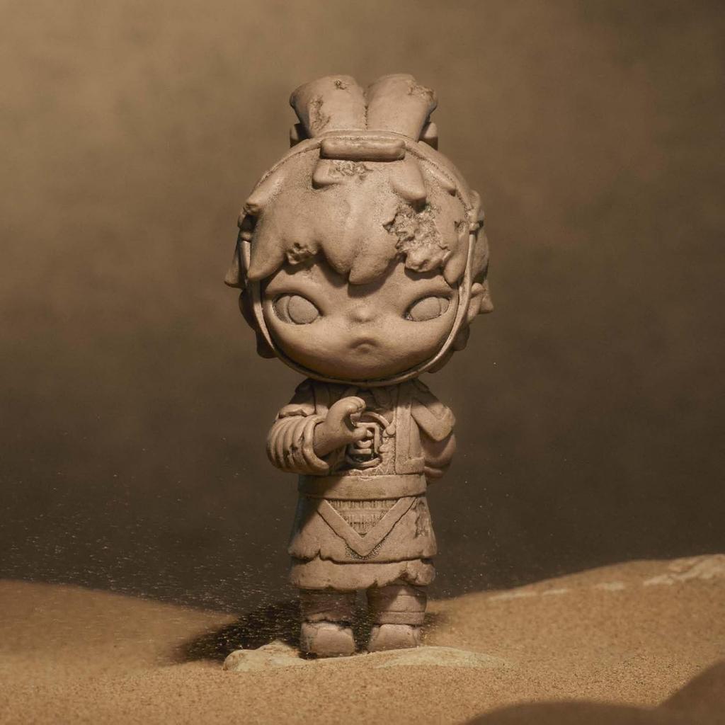 POP MART Hirono × Clot Series Figures, 1PCs Blind Box Figures, Random Design Action Figures, Holiday Birthday Gifts, Single Box