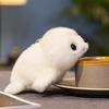 Fluffy Seal Adorable Plush Toy Cute Stuffed Animal For Kids Perfect Comfort Gift