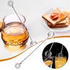 Edelstahl-Honig-Dip-Stick, Honiglöffel, Honig-Extraktionsstab, Rührstab