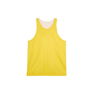Dri-FIT Standard Issue Solid Logo Print Breathable Basketball Tank Top Men Tops Yellow DQ5731-735