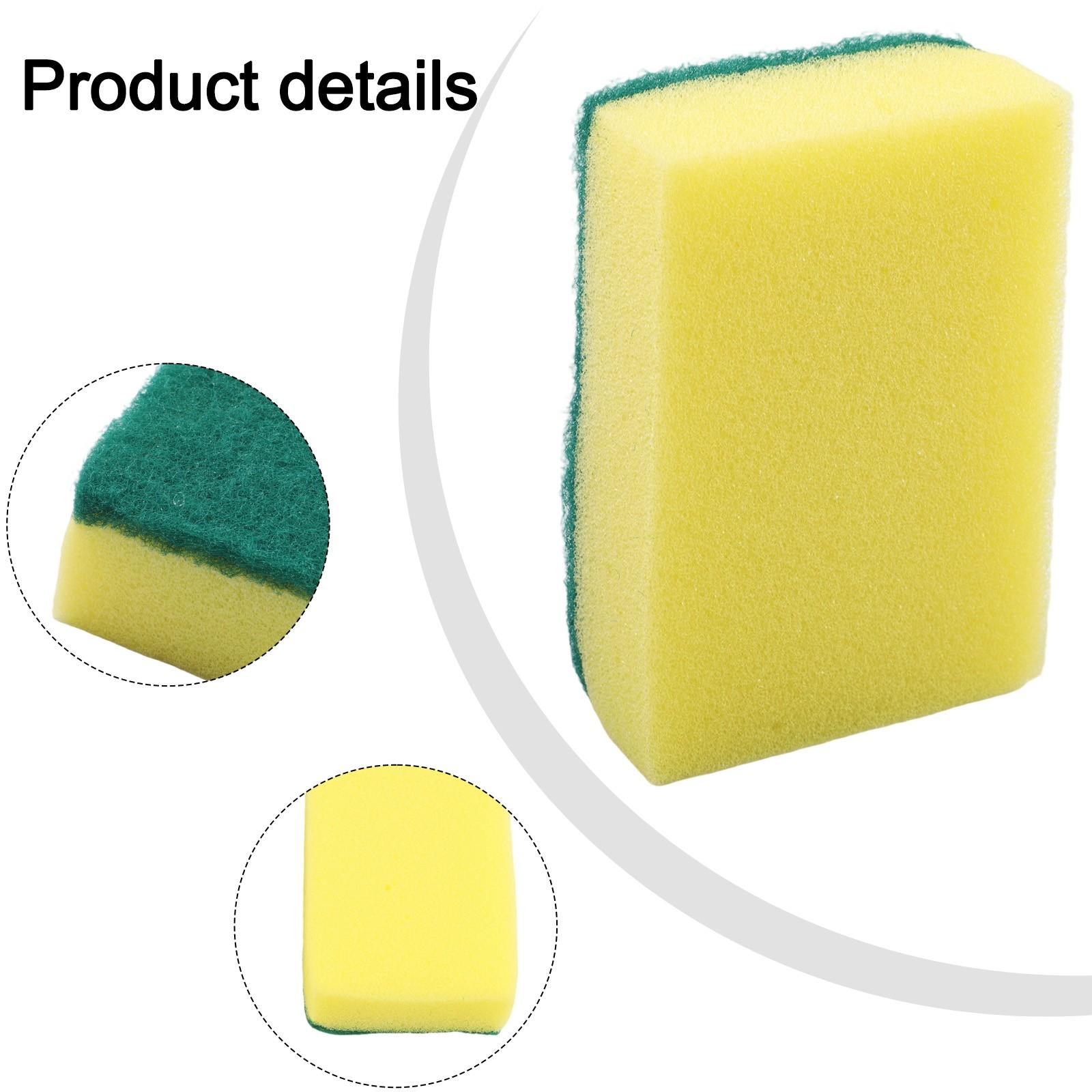 

Размер 10*7*3см Губка для мытья посуды Губка высокой плотности Кухонная уборка 1pieces