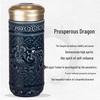 ACERA LIVEN Double-Layer Prosperity Dragon Portable Ceramic Cup