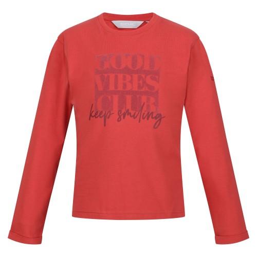 

Regatta Childrens/Kids Wenbie III Good Vibes Club Long-Sleeved T-Shirt 11-12