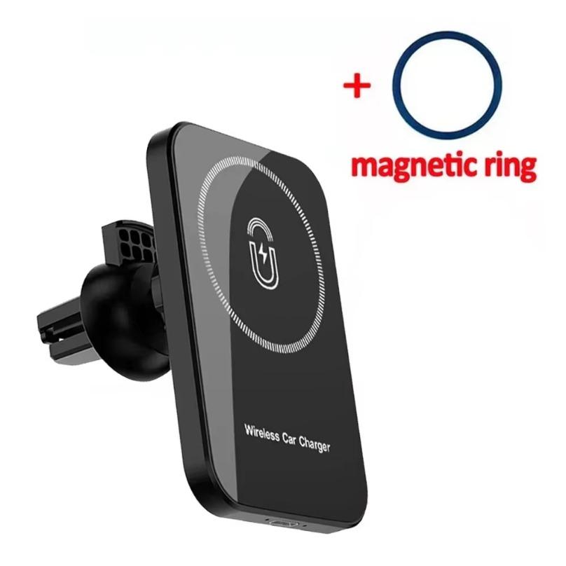 

Magnetic Wireless Car Chargers 30W For Magsafe iPhone 16 15 14 13 12 Pro Max Car Charger Air Vent Clip Fast Charging Station