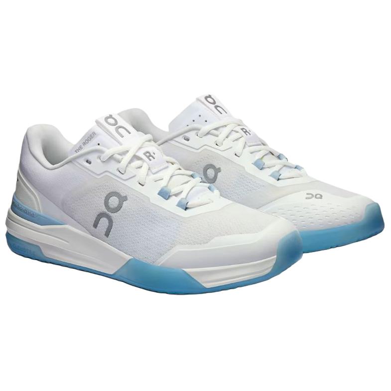 ON The Roger Advantage Pro White Chambray Men Sneakers 3MF10270753