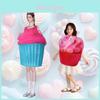 Krémové zmrzlinové cupcakes Cosplay Kostýmy postavy Kostýmový ples Rekvizity Vystoupení