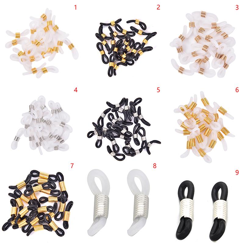20Pcs Eye Glasses/Spectacle Chain Strap Holder Rubber Loop End Findings Diy