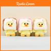 Cute Bread Duck Pendant Cartoon Plush Toy Little Duck Doll Keychain Bag Pendant