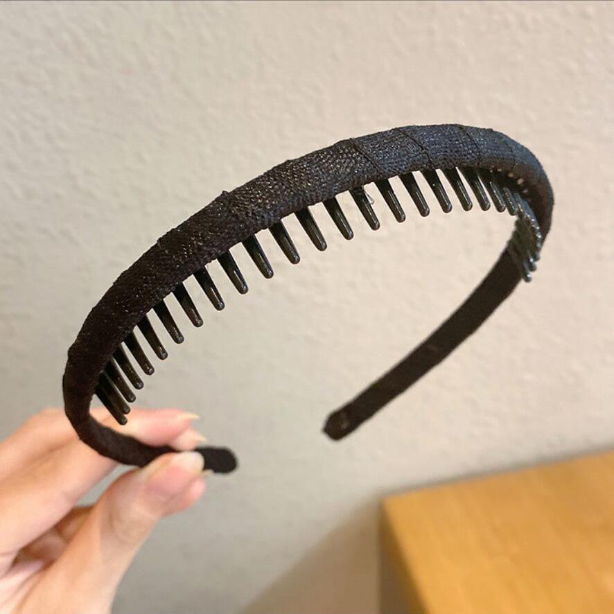 Korean Bangs Headband: Non-Slip, Versatile Hair Clip for Women's Face Washing and Outings