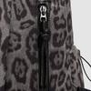Leopard Print Backpack Travel Backpack Women's Schoolbag