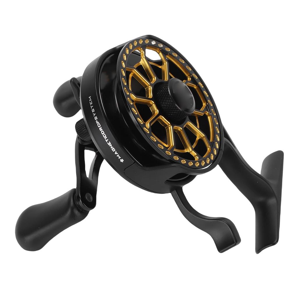 Fishing Reel Magnetic Drop System Antifreeze Saltwater Fishing Reel for Sea River Lake