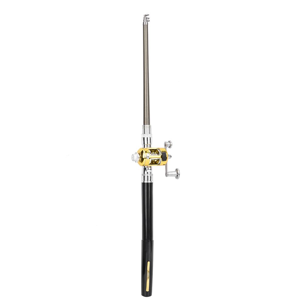 Portable Aluminium Alloy Fishing Pole Reel Set Lightweight Fishers Tackle Accessory