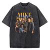 Quality Cotton Acid T Shirt American TV Series Stranger Vintage Washed Movie T-shirt ELEVEN 11 for Men Women