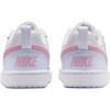 Nike Court Borough Wygodne Dopasowanie Niskie Trampki Dziecięce Unisex Trampki Białe IQ2725101