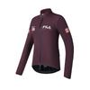 FILA Cycling Logo Comfortable Fashion Casual Knit Jacket Women jackets Royal-Purple A11W518502F-PU
