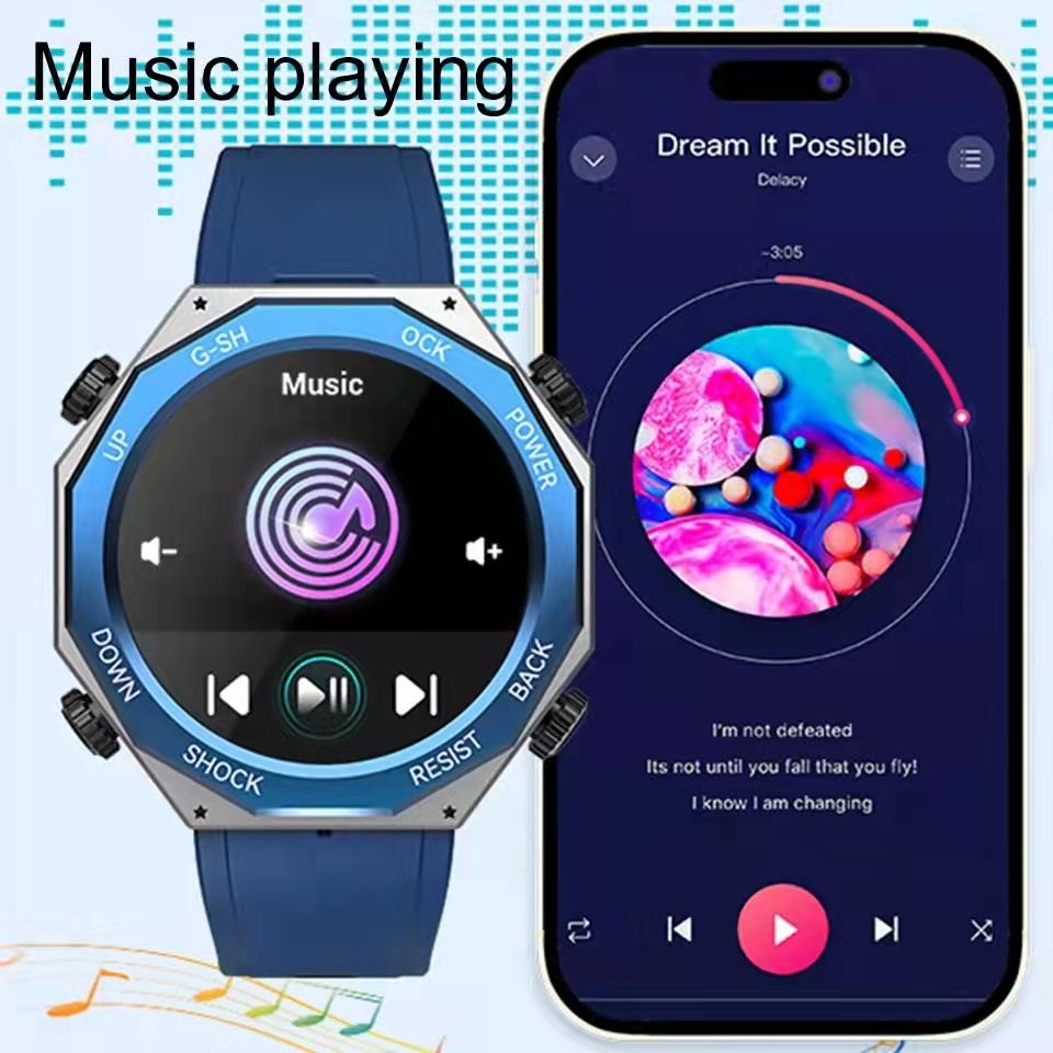 Amoled Hd Screen Bluetooth Call Smart Watch Men 600mah Large Battery 100+ Sports Fitness Tracker Ip68 Waterproof Smartwatch Man